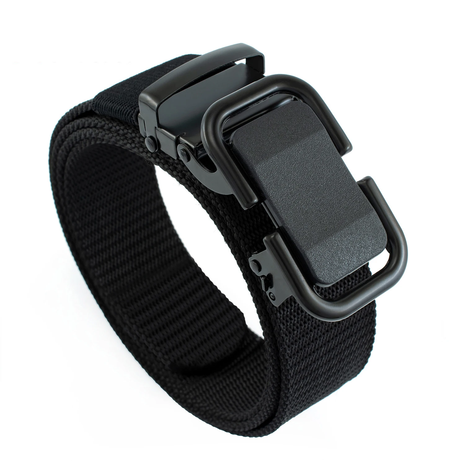 1/4/8Pcs Tactical Black Belt Buckle Heavy Duty Belt Keeper Nylon