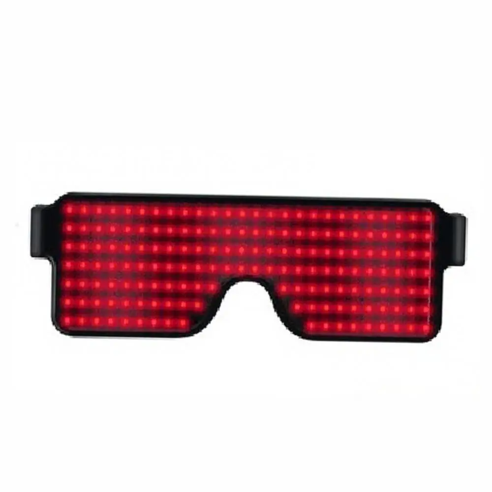 Electronic Eyeglasses with Luminous LED Light Party Props