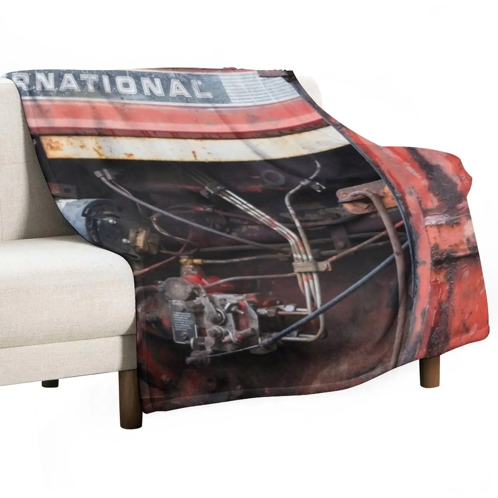 

Vintage International 574 Tractor 02 Throw Blanket sofa Soft Big Blanket