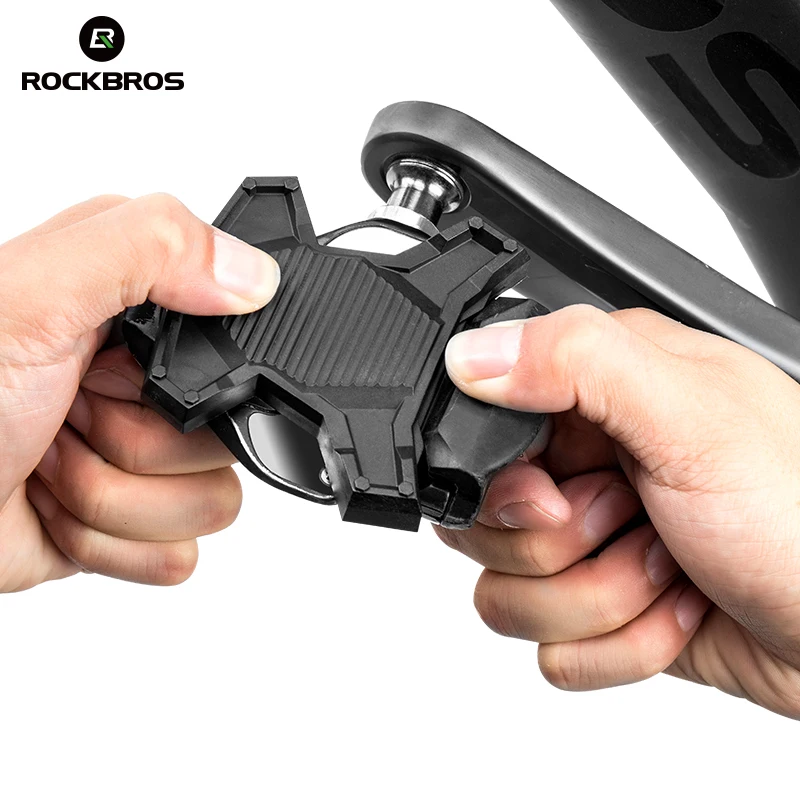 

ROCKBROS Clipless Platform Adapter Pedal Shimano SPD Speedplay Cycling Convert KE0 Look Universal Adapters