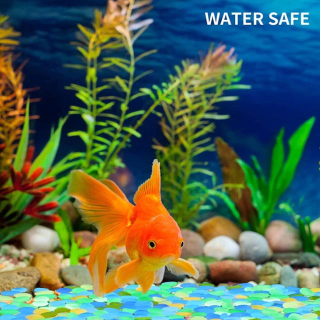 10Db/Tétel Fényes Kavicsos Sziklák Kerti Díszek Kő Ragyogása A Sötét Kertben Járdák Halkartályának Dekorációja - Image 4