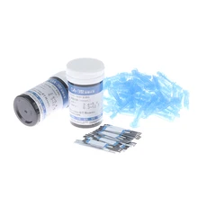  Sinocare 25/50pcs Blood Glucose Test Strips And Lancets For Diabetes Tester For Safe-Accu 