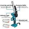 6inch Mini Cordless Electric Chain Saw Wood Cutter Garden Tree Logging Saw Fit For Makita 18V Battery Power Tool (No Battery) 2