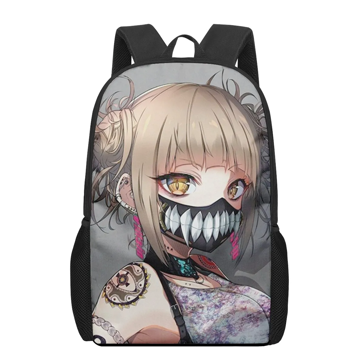 Anime My Hero Academia HIMIKO Toga 3D Print School Bags for Boys Girls Primary Students Backpacks Kids Book Bag Satchel Back Pac