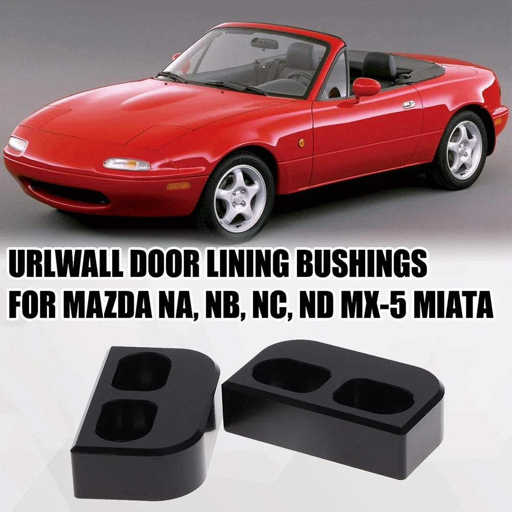 2PCS Door Bushing Secure The Door To Prevent Shaking Mazda Miata mx5 1989-door bushing