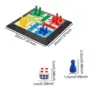 Ludo Game Set Multiplayers Flying Chess for Leisure Toys All Ages Family 6