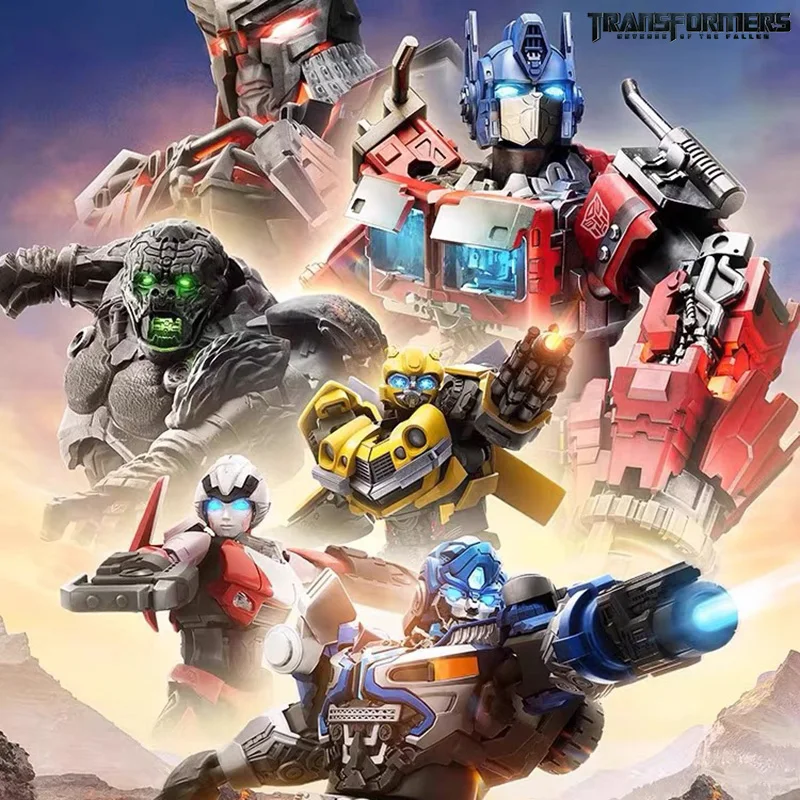 

Трансформеры Optimus Prime Bumblebee, подлинный капитан, орангутан, строительный блок, Сборная модель, боевые повреждения, игра Beyond Edition