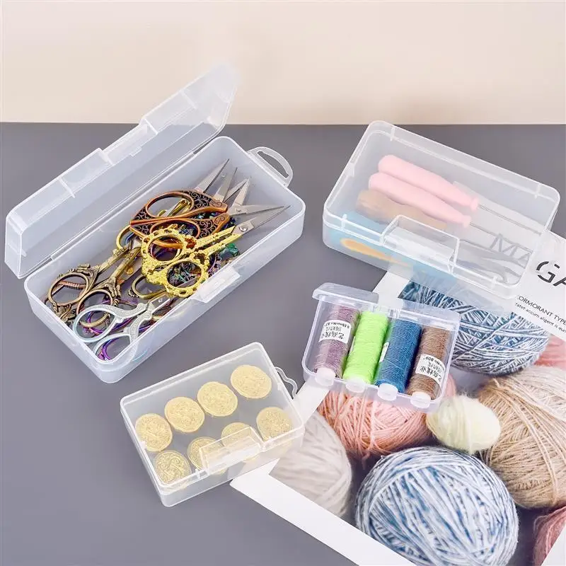 Plastic Storage Box Jewelry Hardware Accessories Embroidery Set Nail Art Jewelry Diamond Multipurpose Organizing For Jewelry,storage box,plastic storage box,storage container