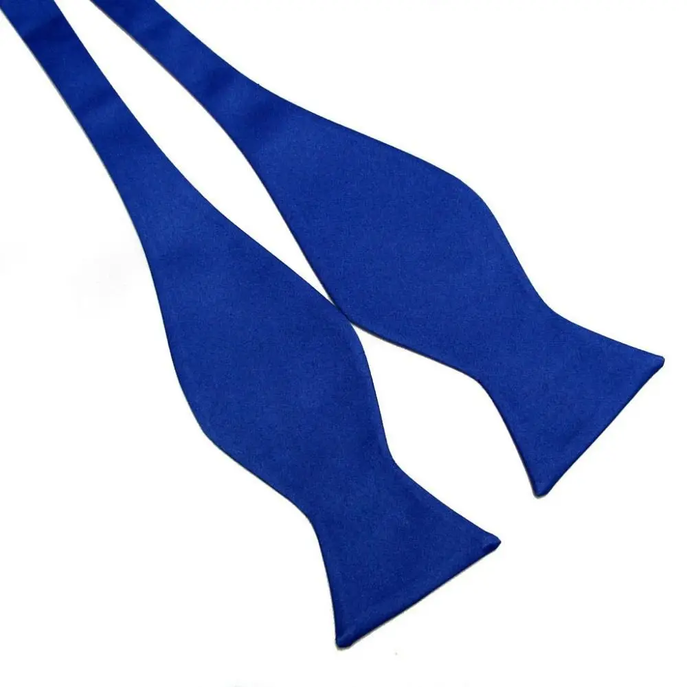New Silk Satin Mens Bowties Self Bow Ties Adjustable Classic Men Vintage Bowtie Bowknot Gift Business Wedding Party Ties
