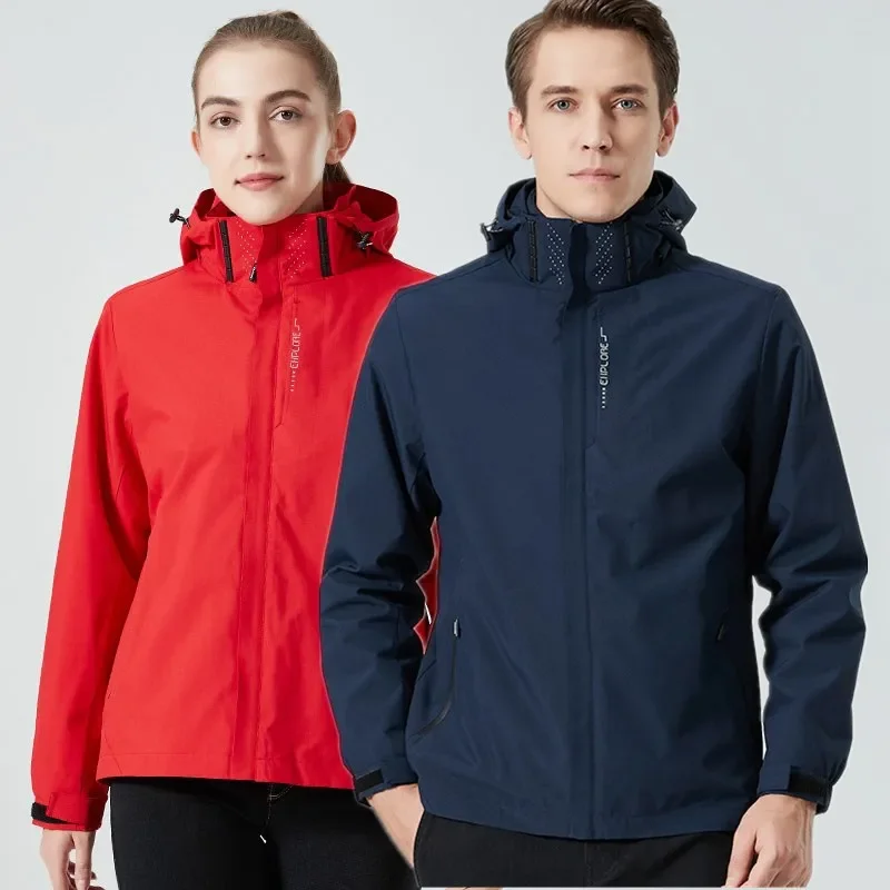 Jackets For Women Men Waterproof Windbreaker Camping