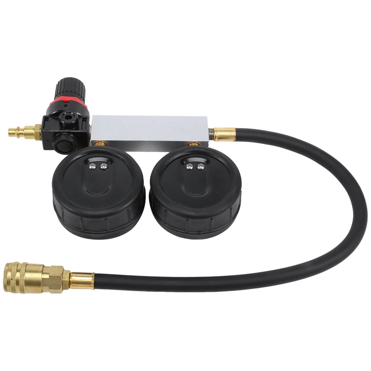 

Tu-21 Cylinder Leak Tester Petrol Engine Compression Leakage Leakdown Detector Kit Diagnostics Tool