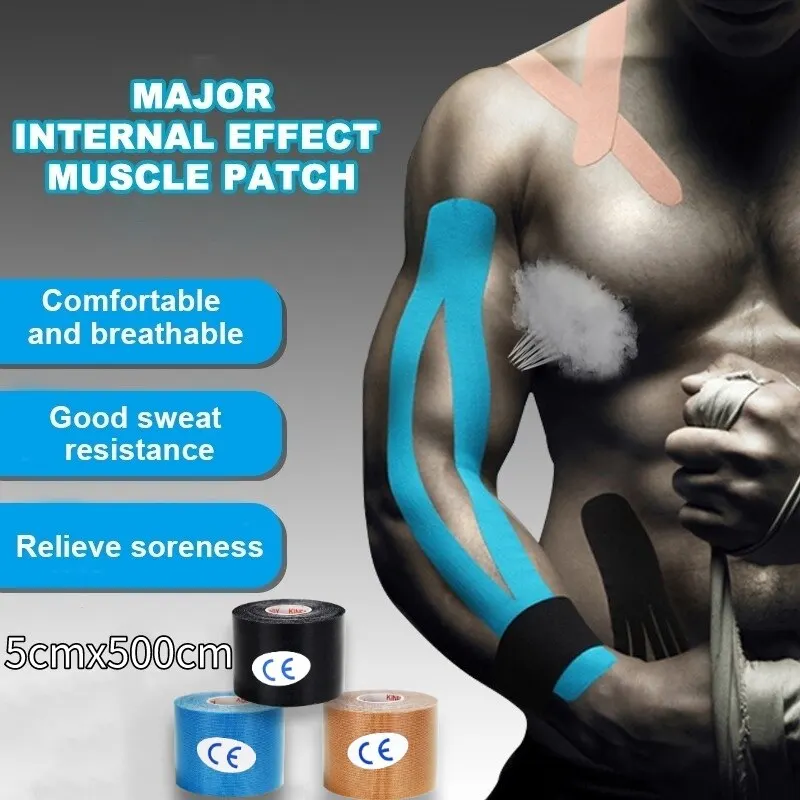 Muscle Patch Sports Bandage Athlete Rehabilitation Tape Intramuscular