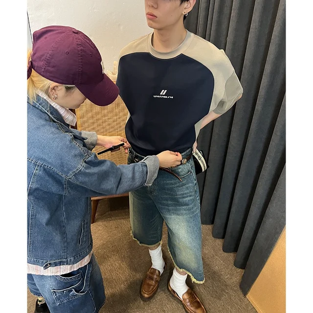 할인된 가격으로 구매할 수 있는 조밀 한 사운드 23ss 디젤 세척 버 7 점 청바지 다색