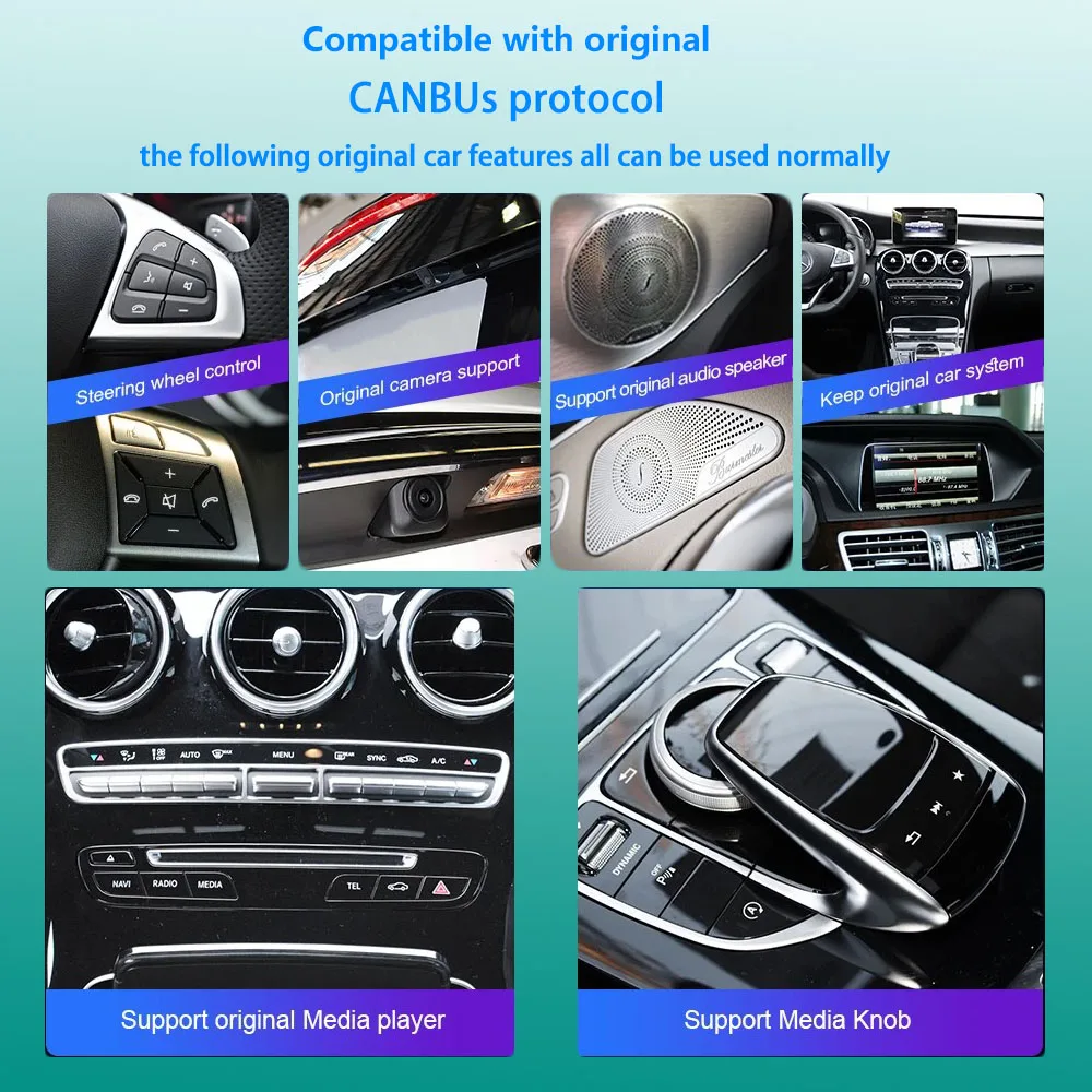 For Mercedes Benz V-Klasse 639 V260 V250 W447 Android 12 CarPlay GPS  Navigation 2015 2016 2017 Car Radio Multimedia Playe Screen - AliExpress