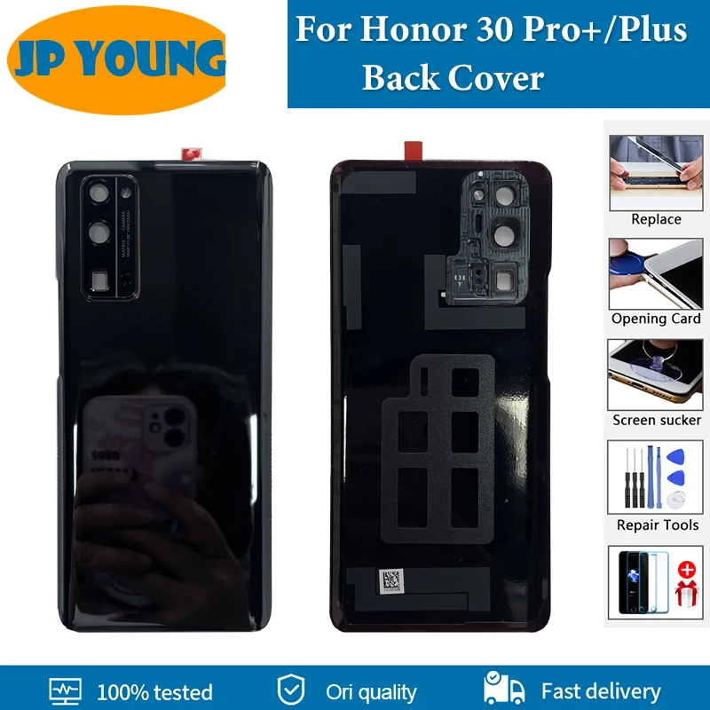 

Оригинальная задняя крышка для Huawei Honor 30 Pro + Крышка батарейного отсека ebg-an10 для Honor 30 Pro Plus