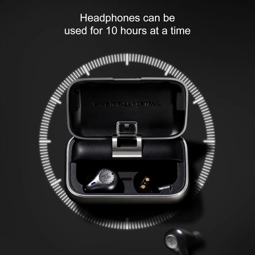 

Практичные Беспроводные спортивные наушники с двойным микрофоном, Bluetooth-совместимые наушники с распознаванием отпечатков пальцев для пеших прогулок