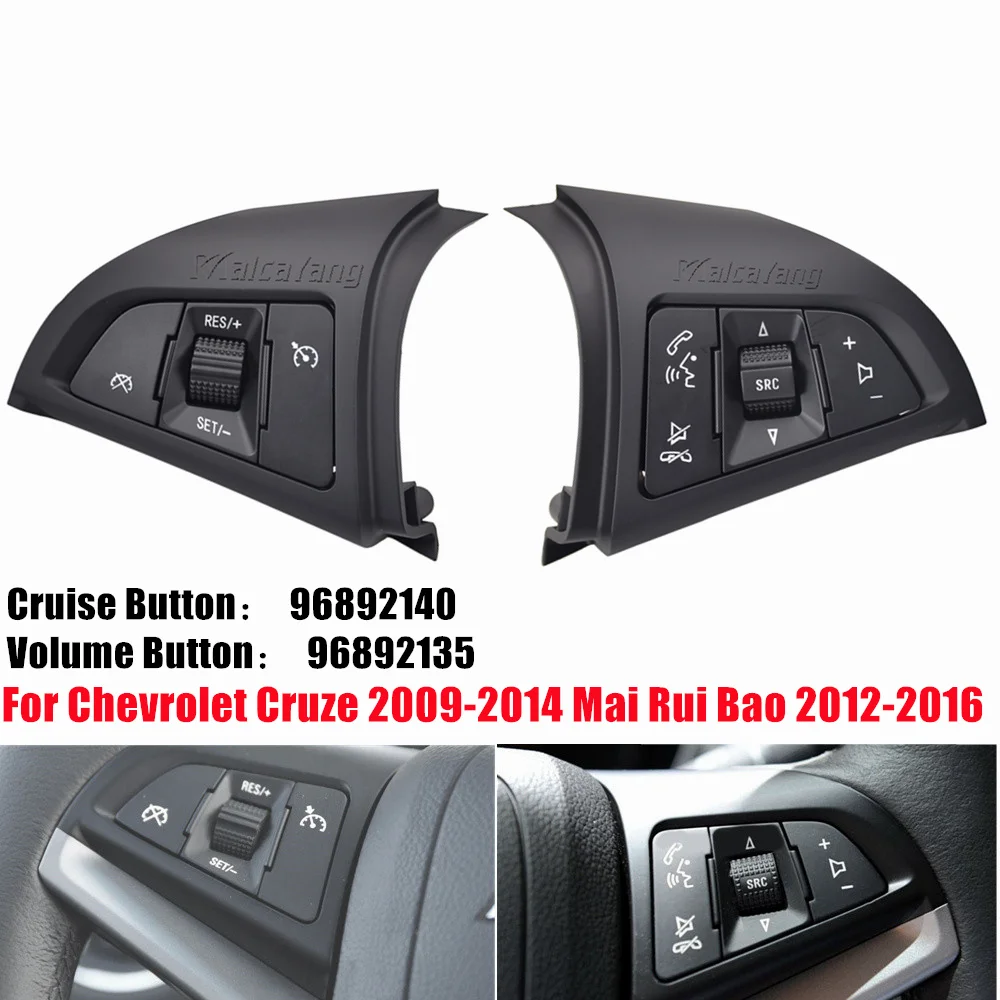 Cruise Control Switch Pulsante Volante Multifunzione Bluetooth Audio Cruise Speed Control Per Chevrolet Cruze Mai Rui Bao