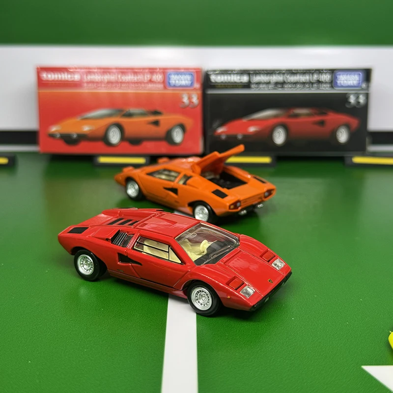 TAKARA TOMY Tomica NEW Premium TP33 Lamborghini Countach LP 400 Alloy Toys Motor Vehicle Diecast Metal Model Gift for Children 2