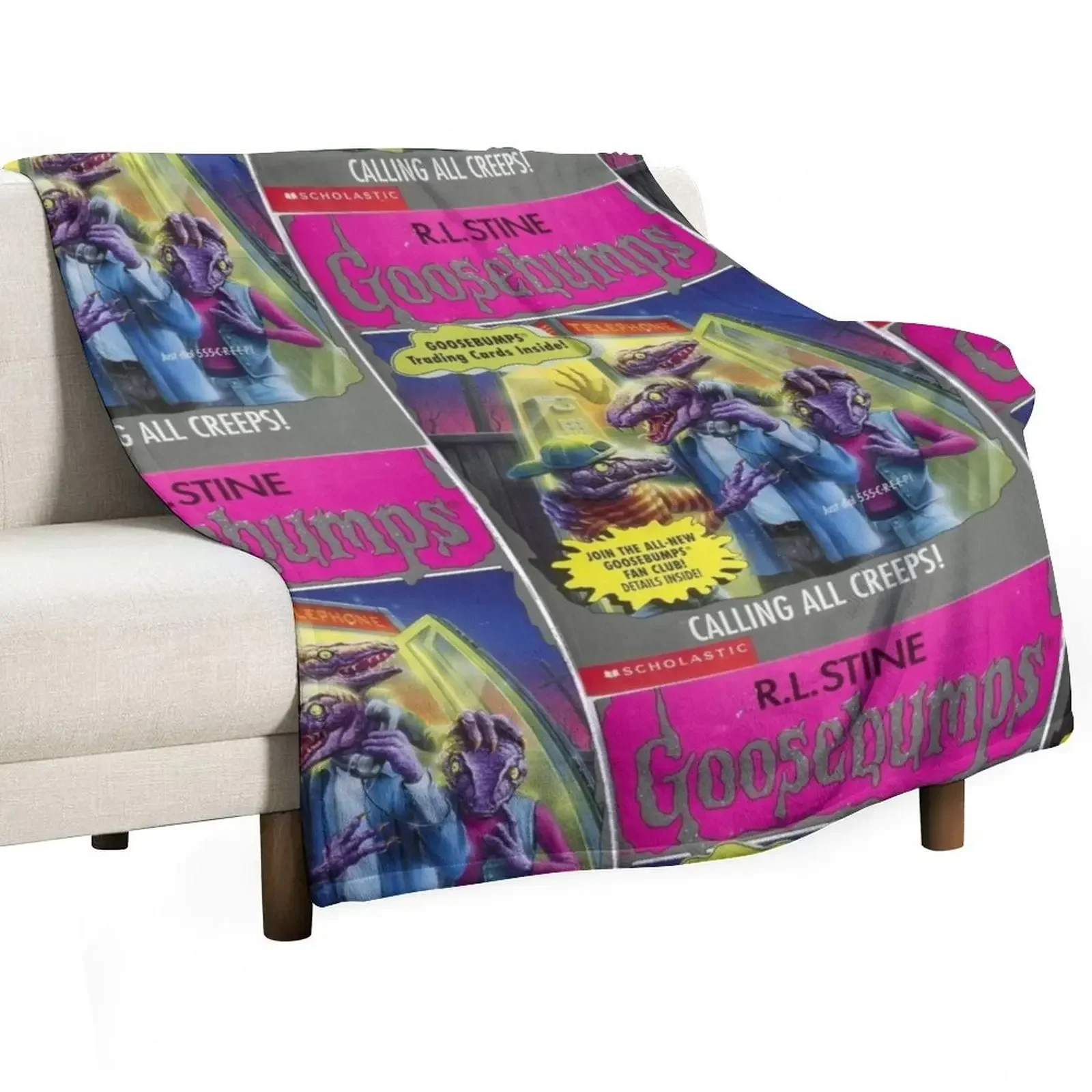 

Goosebumps Throw Blanket Tourist Luxury Throw Multi-Purpose Blankets