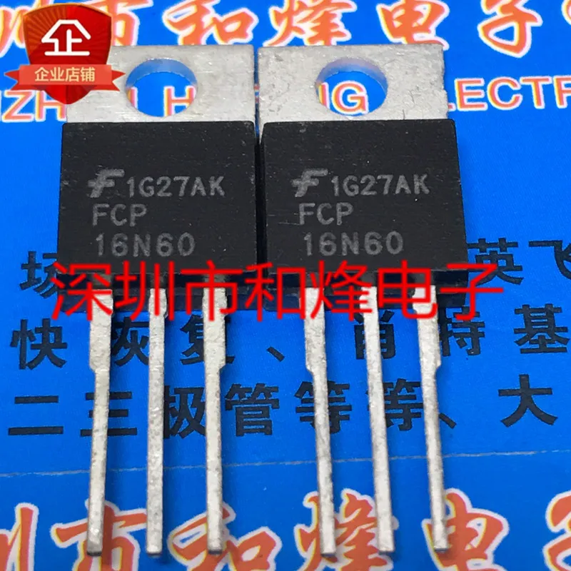 

Бесплатная доставка FCP16N60 TO-220 600V 16A 10 шт.
