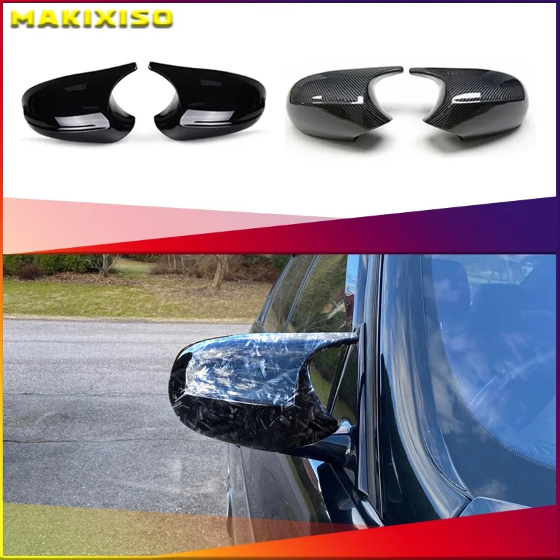 

Side Rearview Mirror Cap Wing Mirror Cover Fit For BMW E90 E91 2005-2011 E92 E93 2006-2013 E81 E82 E88 E87 E88 Car Accessories