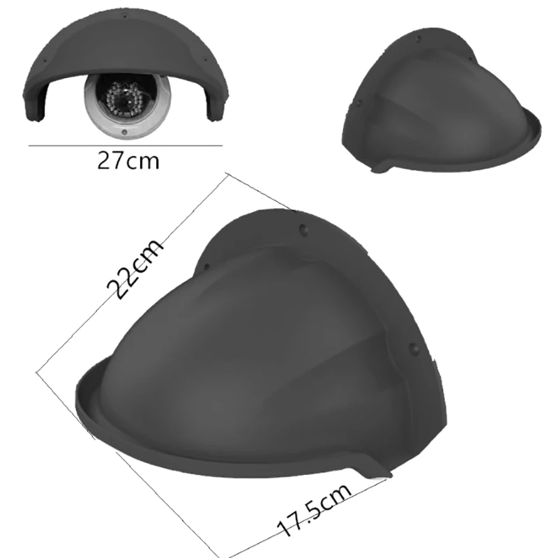 Security Camera Cover 1pc Protective Waterproof Case