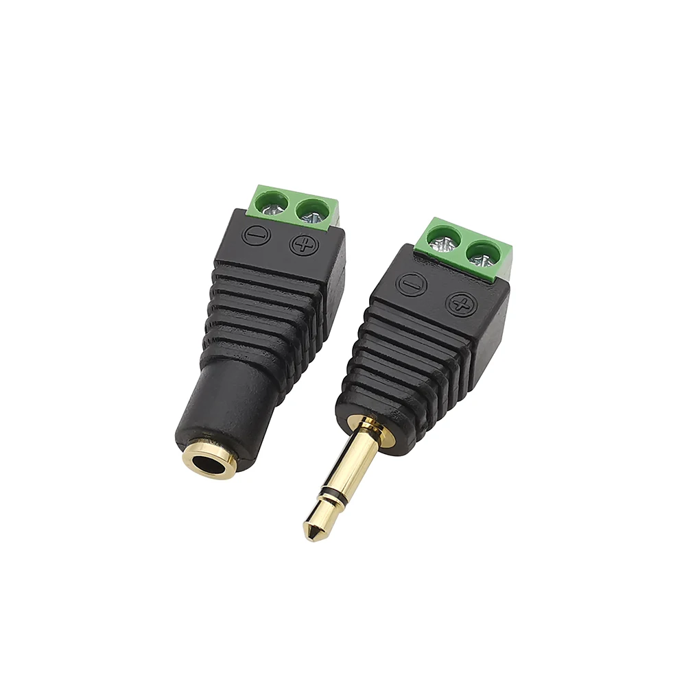 Jack Da 3.5mm 2/3/4 Poli Mono Spina Stereo Connettore RCA Audio Video Maschio A Ve Morsettiera - Foto 3