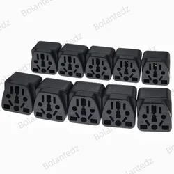 Universal Travel Plug Adapter for UK, Singapore, and Malaysia - Multi-type Power Converter (WHITE)