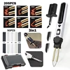 100W Cordless Plastic Welder Kit 3in1 Plastic Welding Gun With Soldering Iron Trowel Hot Stapler For Auto Bumper Plastics Repair 1