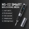 HS-02 Soldering Iron 24V DC 100-450℃ Adjustable Temperature 100W PD for Welding and Reworking  soldering iron tip diy soldering 1