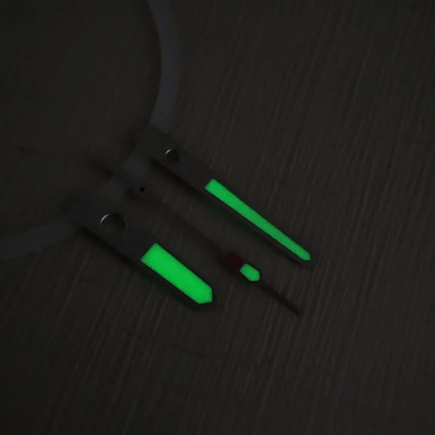 NH35 Hands high-end Hands brushed hands C3 strong green luminous suitable for NH35/NH36/4R/7S movement watch accessories