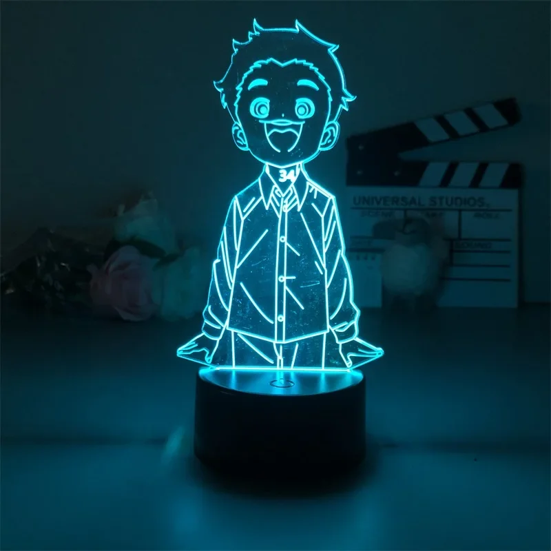 Ночной светильник с часами-будильником и мангой