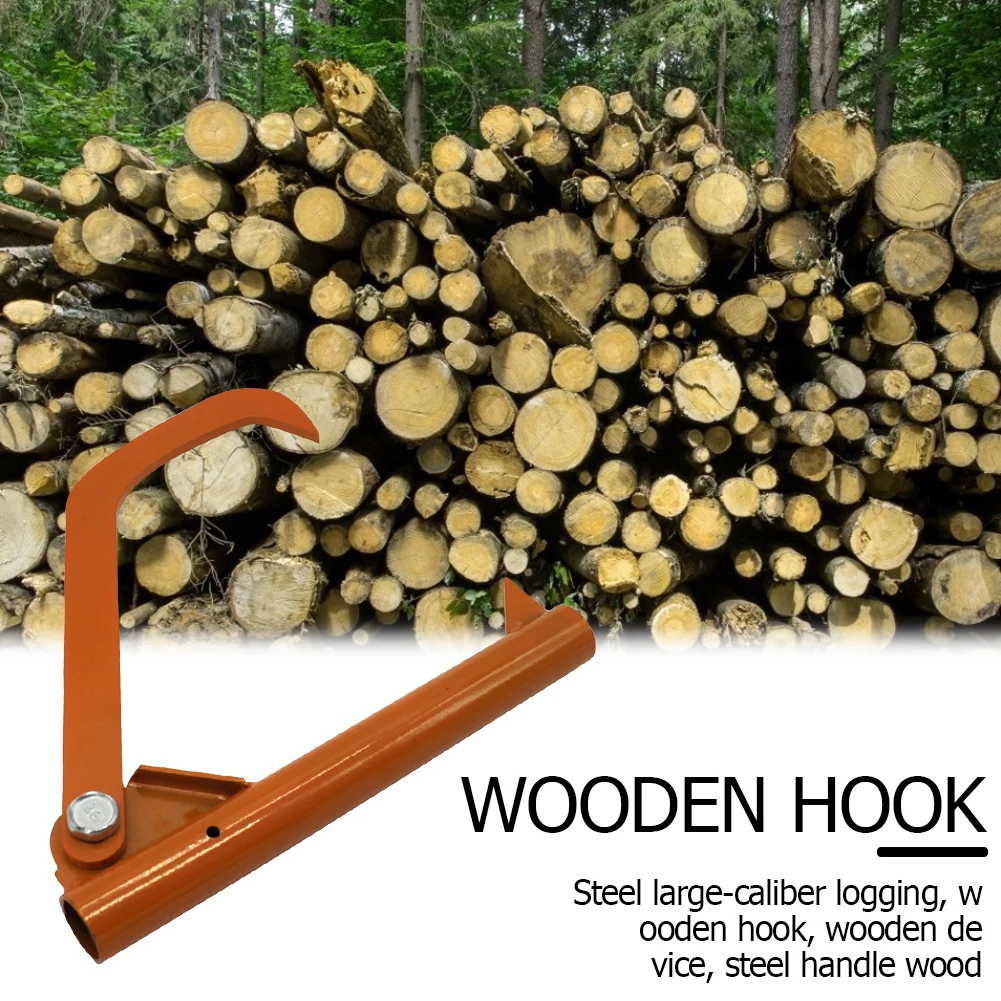 Carbon Steel Roller Felling Lever Garden Backyard Lifter Log Peavy Heavy Duty 3