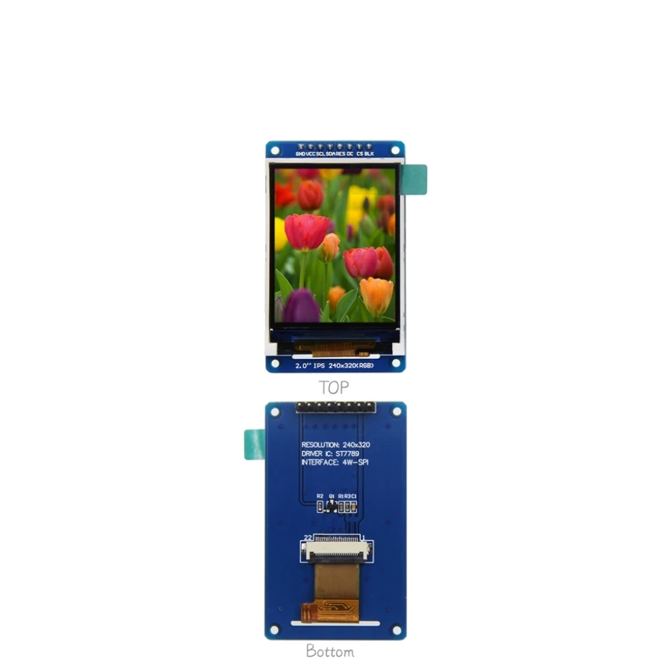 LCD Display Module 2.0-inch IPS Full Angle TFT Display Screen 240x320