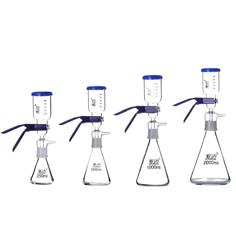 

Lab Medical Glassware Vacuum Filtration Membrane Buchner Funnel Flask Sand Core Glass Refilling Bottle Filtering Apparatus Kit