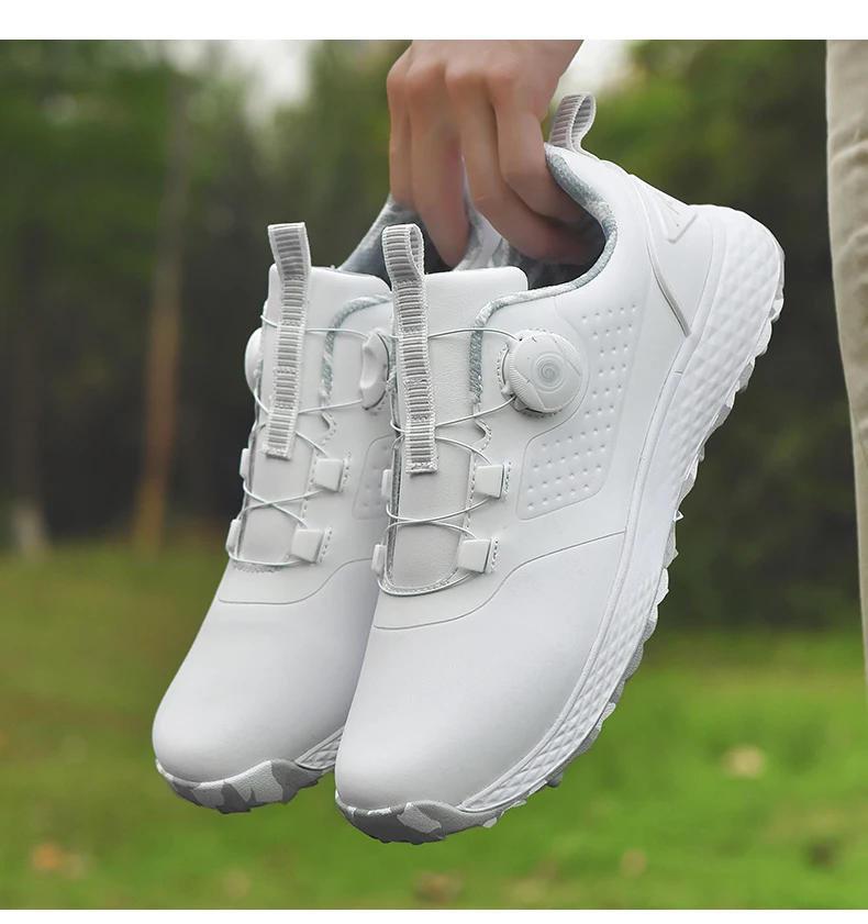 أحذية جولف رياضية رجالية مقاومة للماء كاجوال مريحة للاعبي الغولف في الهواء الطلق أحذية نسائية