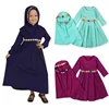 Muslim Girls Dress Islamic Prayer Garment KALENMOS Burqa Khimar Jilbab Long Hijab Abaya Kaftan Arab Prayer Maxi Dress Robe Gown