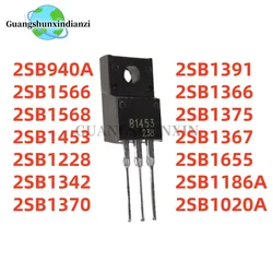 10 - Pack Assorted TO - 220F Transistors (2SB940A)
