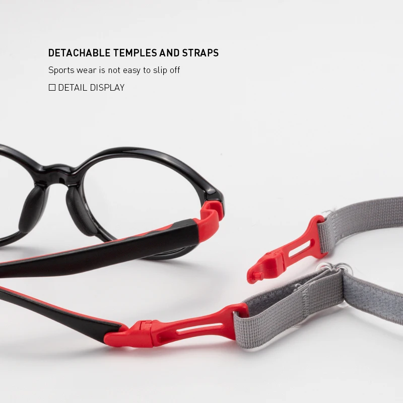 MERRYS DESIGN Kids Oval Silicone Flexible Glasses Frame For Boy Girl Round Ultralight Optical Eyeglasses With Sports Strap S7202