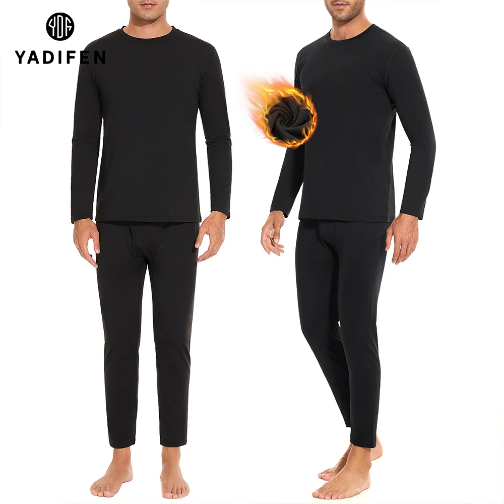 Winter Thermal Underwear Men Long Johns Sets Fleece Keep Warm Thermal heating Thick Thermo Underwear Sets Body Base Layer Set