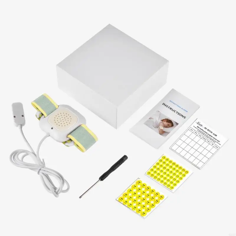 Q1FE Arm Wear Bed Wetting Alarm Bedwetting Enuresis Urine for Infant Toddler Kids Elderly Adult