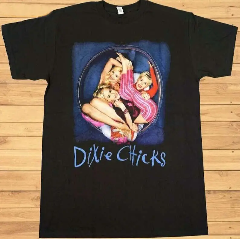 T-Shirt A Maniche Corte Retrò Dixie Chicks Band