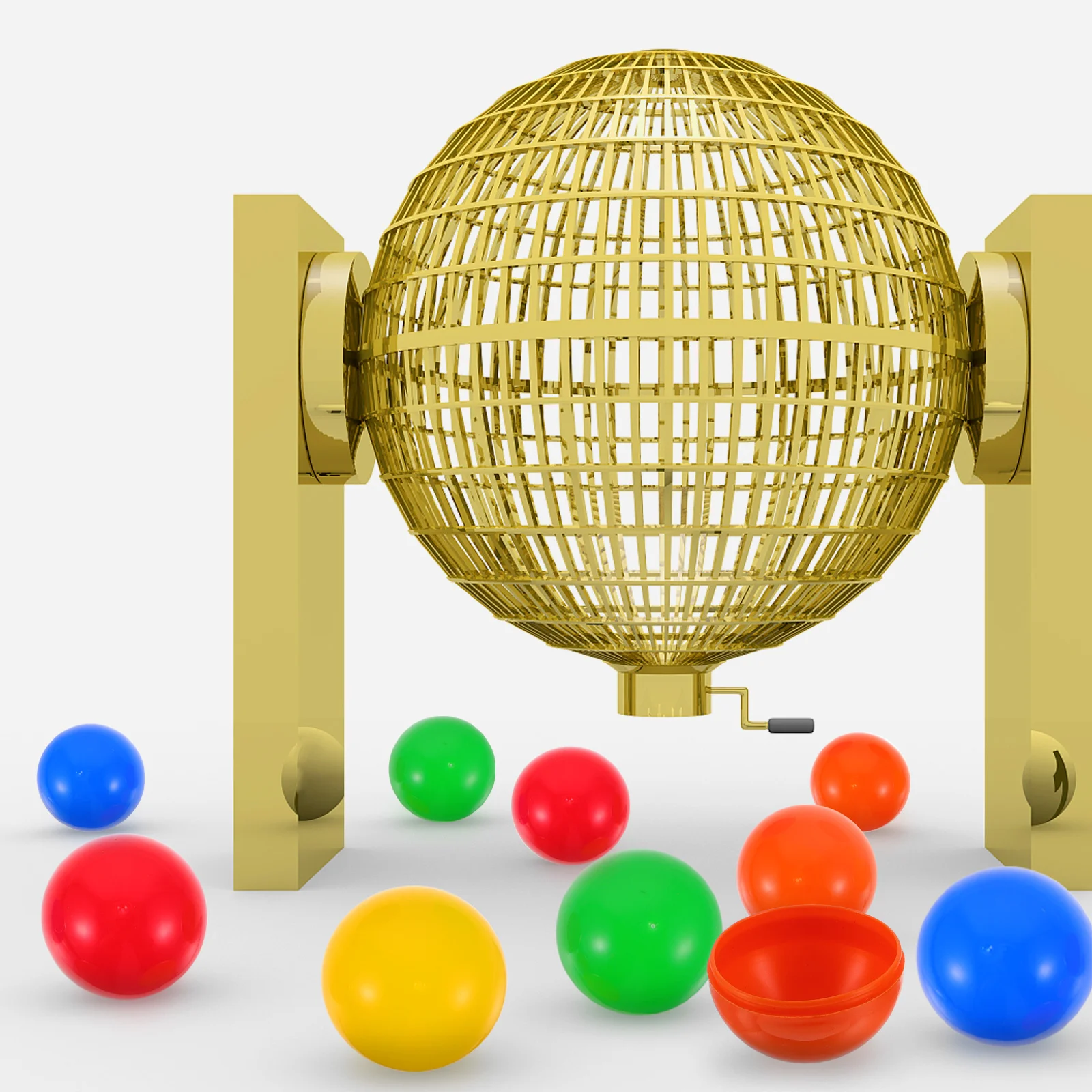 25 Pcs Lottery Ball Toys Plastic Balls Game Prize Raffle Calling Sphere Party Activity Props Pvc Drawing Bride Openable