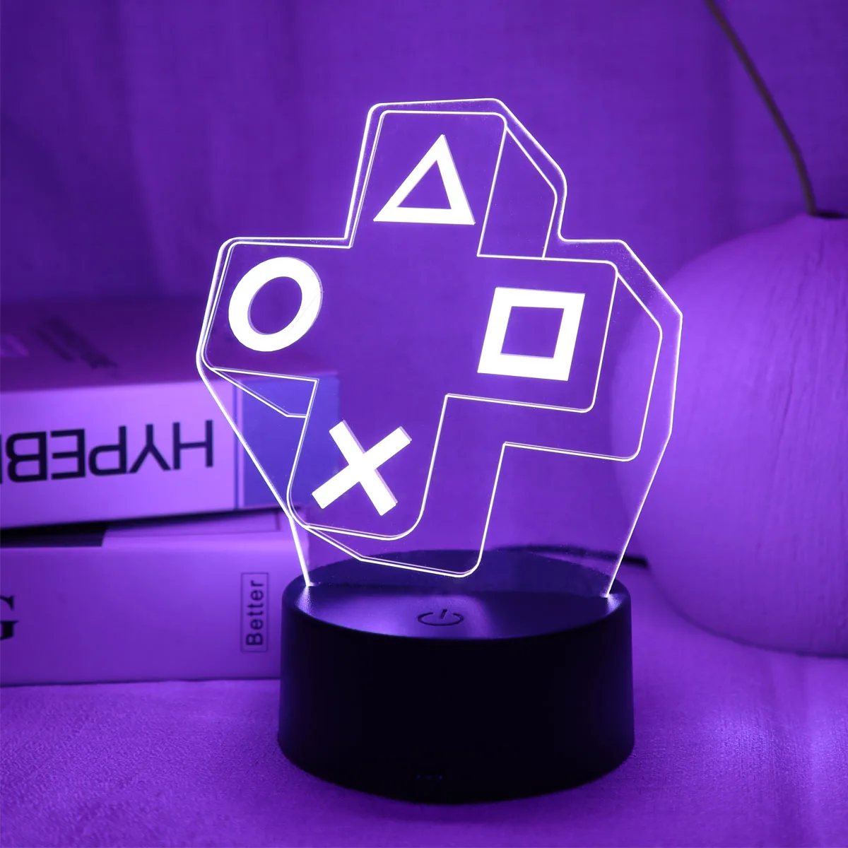 3D Gaming Controller LED Night Light 1
