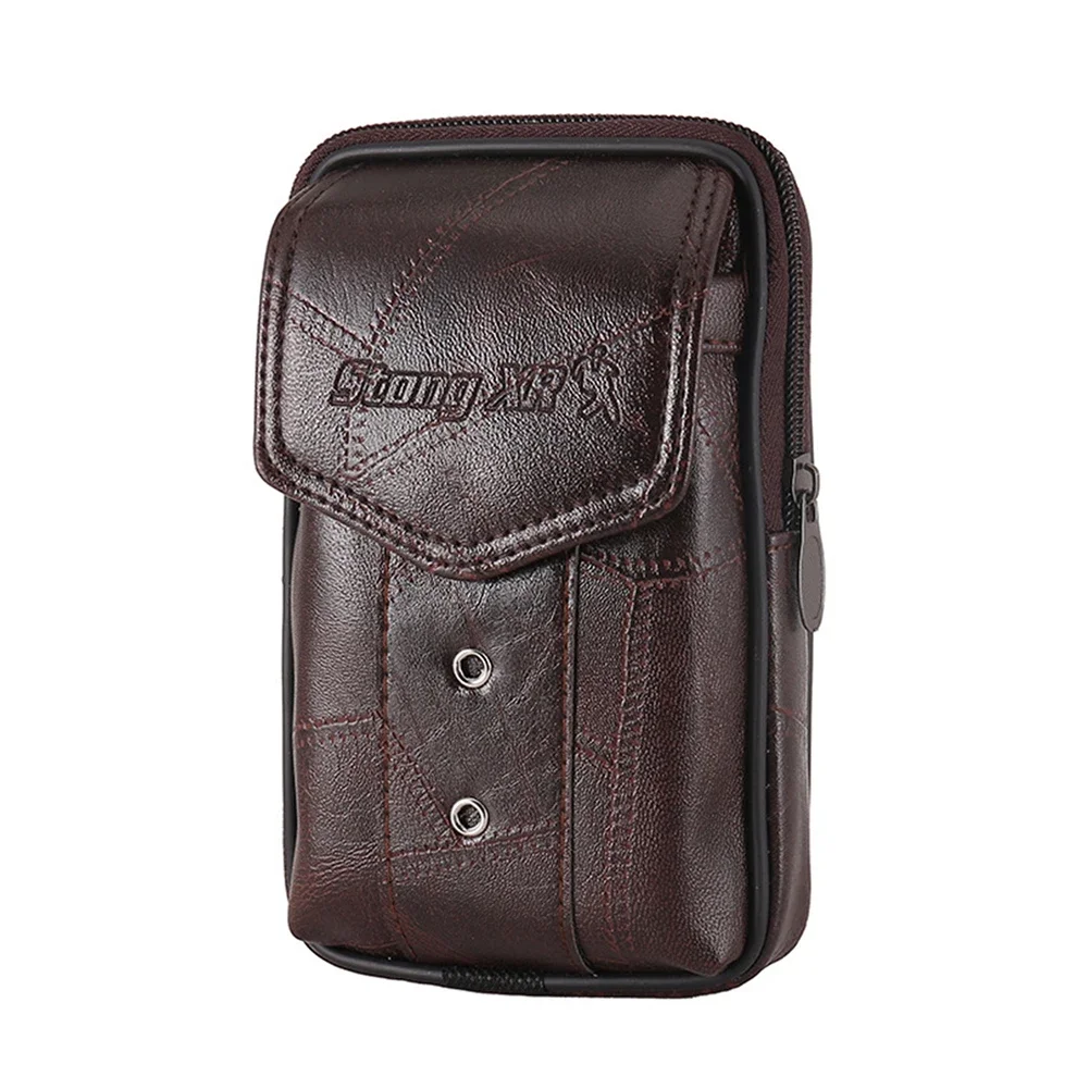 Genuine Leather Waist Packs for Men,waist pack