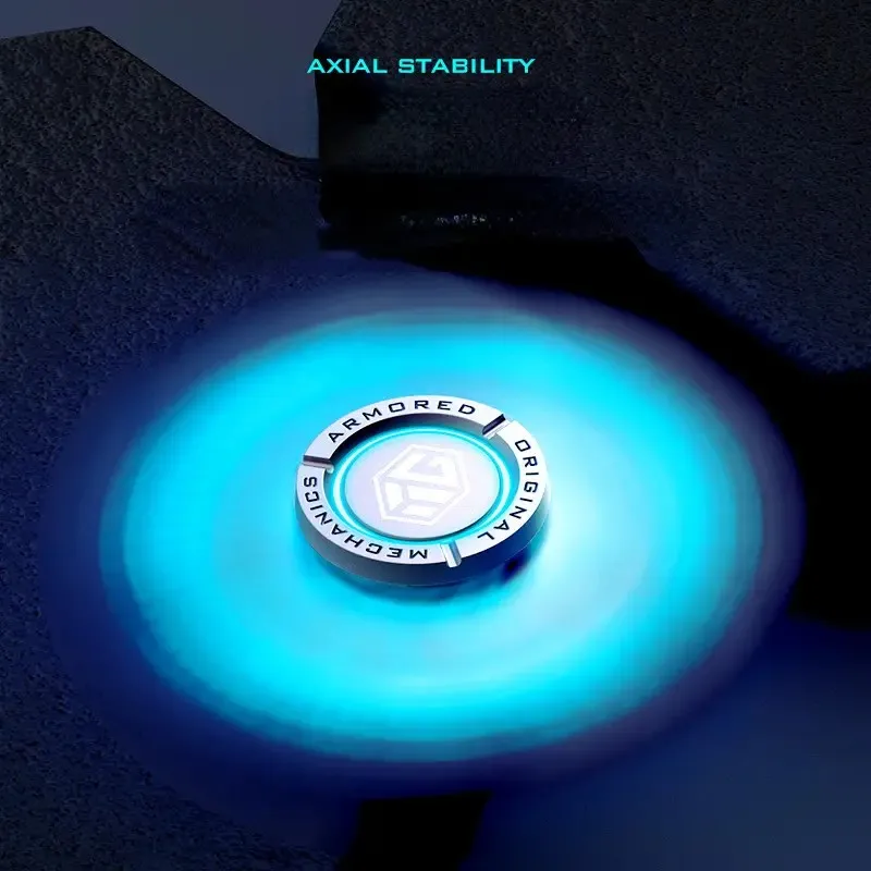 Luminous Fidget Spinner EDC metal stress relief fidget toys spinner slider Relief Toys For Adult Kid Toys ADHD tool