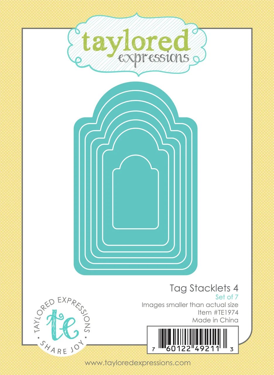 

Штамп для скрапбукинга, 4 металлических трафарета