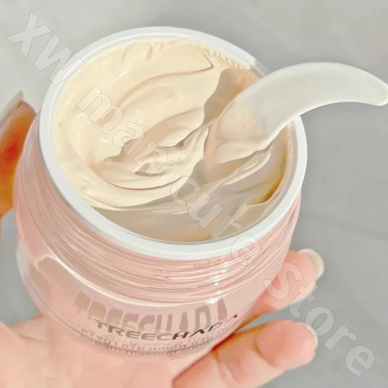Lazy Makeup Foundation Concealer Brightening and Moisturizing F-fitting Nude Makeup To Brighten Skin Tone Base 50g