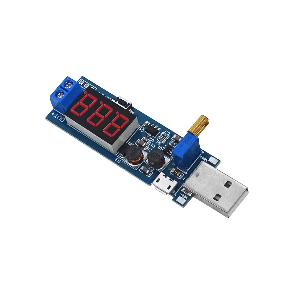 Step Up Converter DC-DC 5V to 3.5V / 12V USB Adjustable Boost Buck Out DC 1.2V-24V