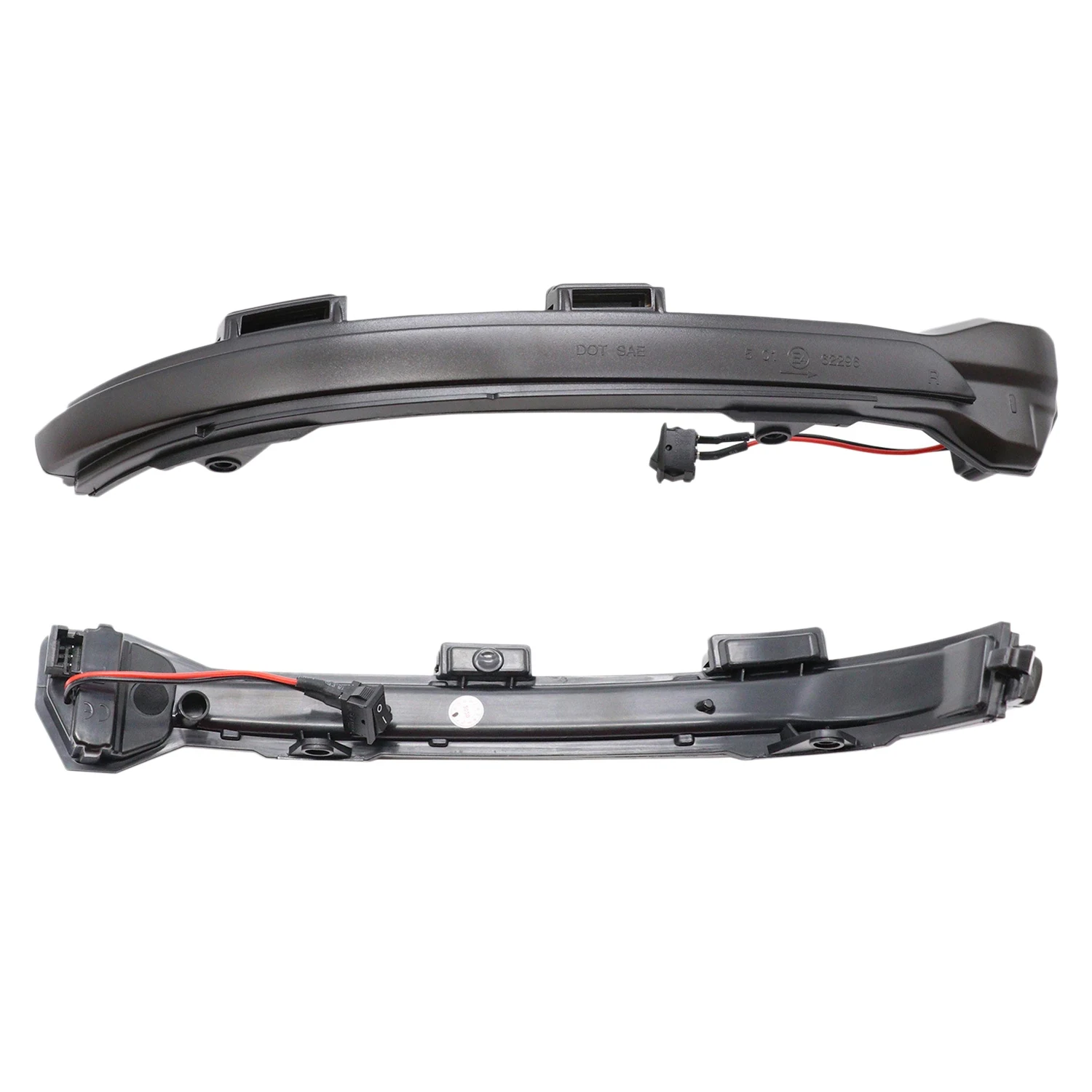 

Car Dynamic LED Side Mirror Turn Signal Lights with Switch for MK7 Golf 7 Touran II Rearview Mirror Lamps Blinker